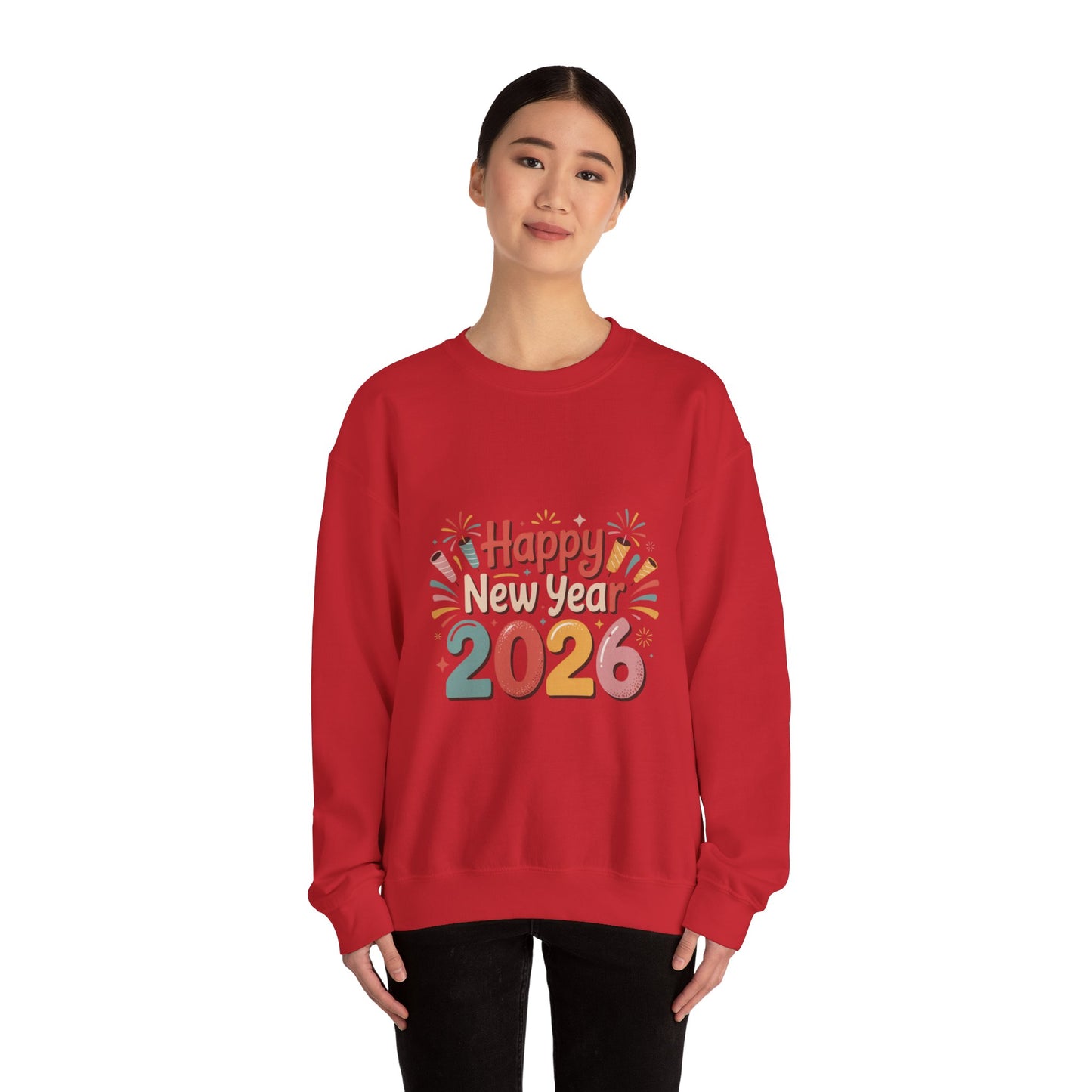 Happy New Year 2026 Crewneck Sweatshirt