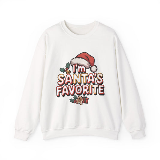Santa's Favorite Crewneck Sweatshirt