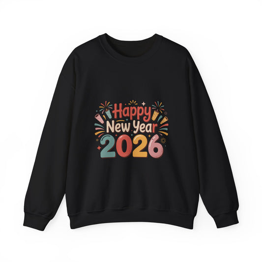 Happy New Year 2026 Crewneck Sweatshirt