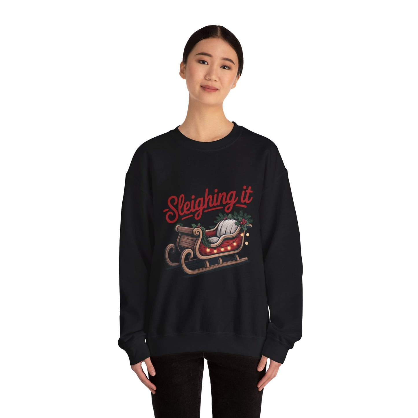 Sleighing It Holiday Sweatshirt