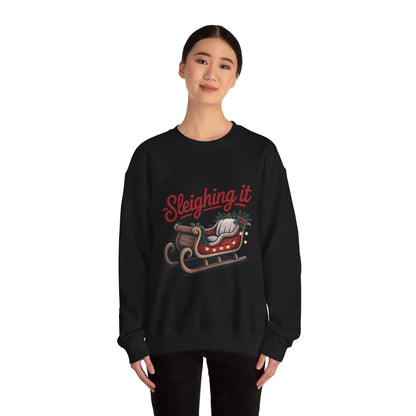 Sleighing It Holiday Sweatshirt