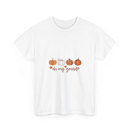 Cute Gourd Tshirt, Halloween Tee, Fall Pumpkin Shirt, Funny Harvest Top, Autumn Graphic Tee