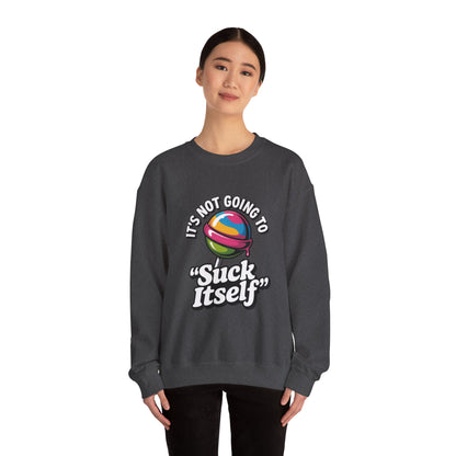 Humorous Unisex Sweatshirt with Quirky Quote