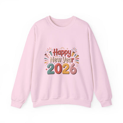Happy New Year 2026 Crewneck Sweatshirt