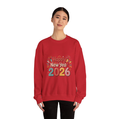 Happy New Year 2026 Crewneck Sweatshirt