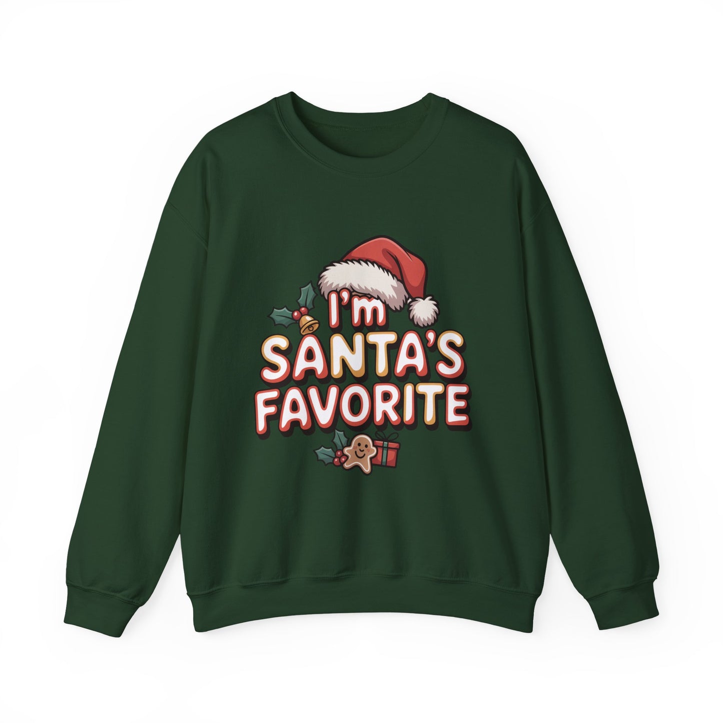 Santa's Favorite Crewneck Sweatshirt