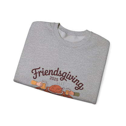 Friendsgiving Sweatshirt, Cozy Crewneck for Thanksgiving Celebration, Gift for Friends, Fall Apparel, Autumn Fashion