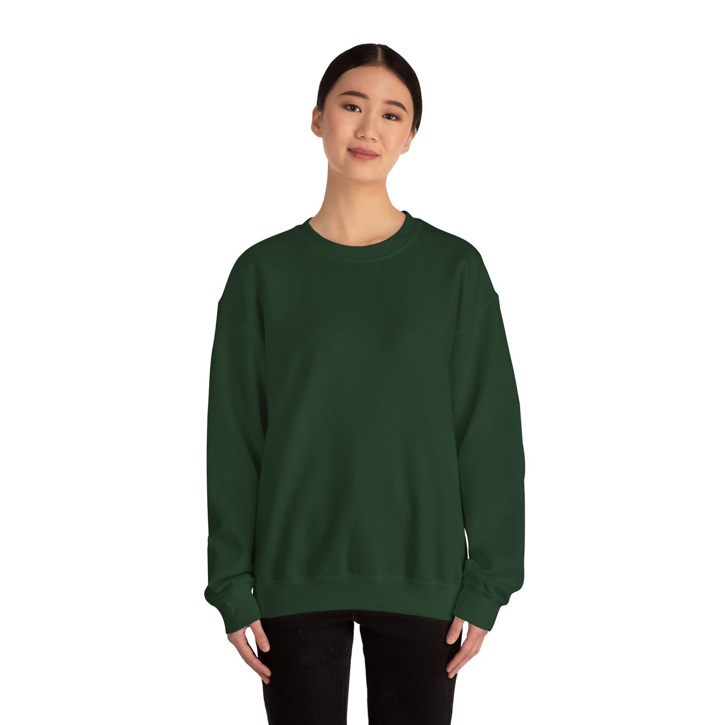 Inspirational "Don't Be Afraid to Live" Crewneck Sweatshirt