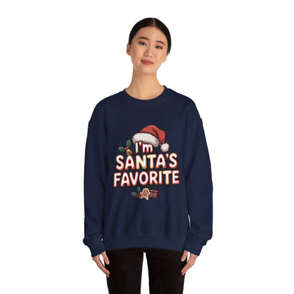 Santa's Favorite Crewneck Sweatshirt