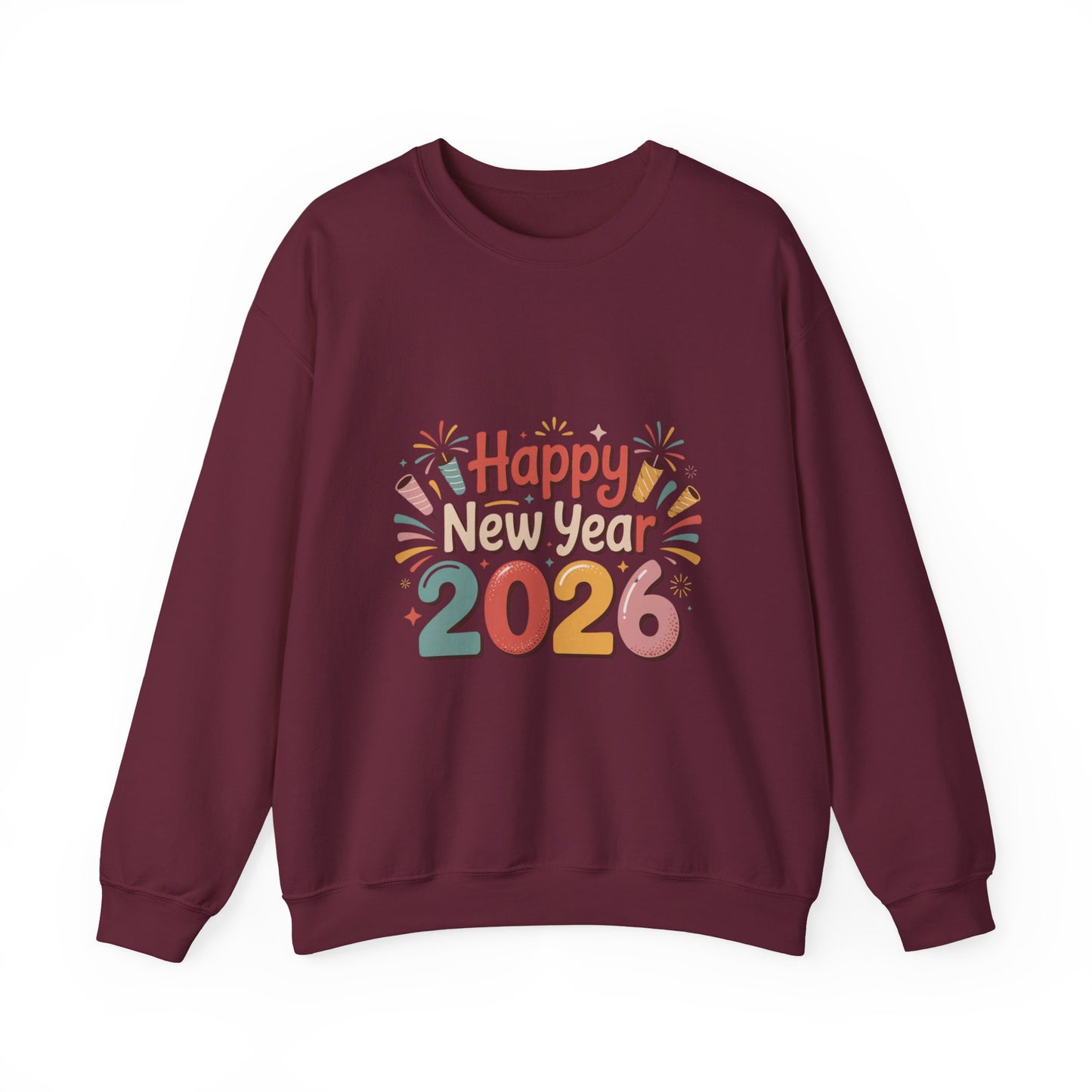 Happy New Year 2026 Crewneck Sweatshirt