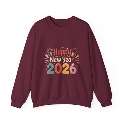 Happy New Year 2026 Crewneck Sweatshirt