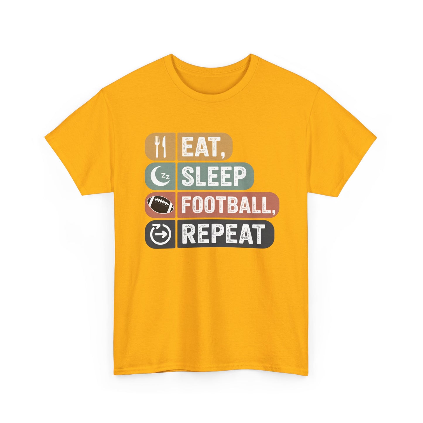 Eat, Sleep, Football, Repeat T-Shirt