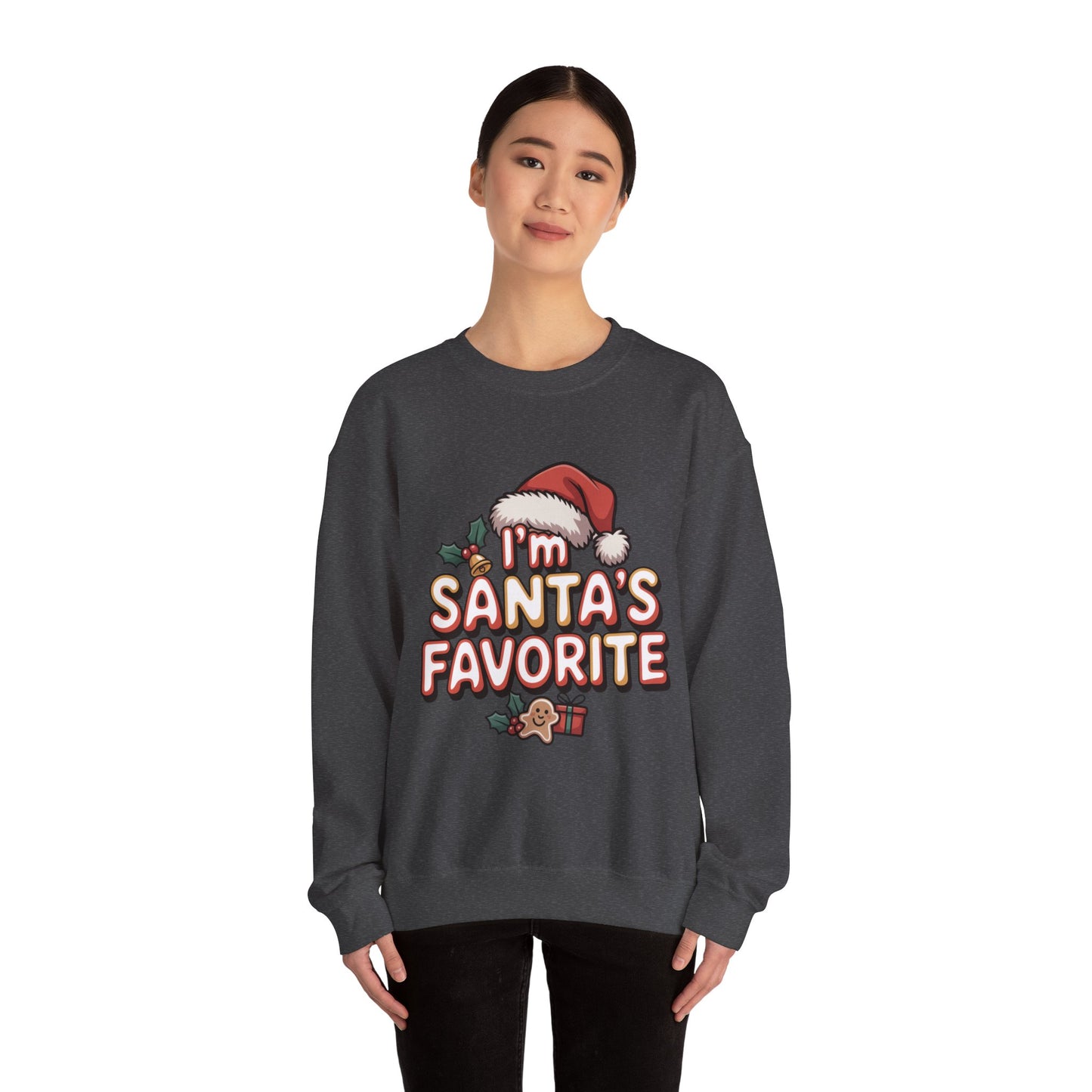 Santa's Favorite Crewneck Sweatshirt