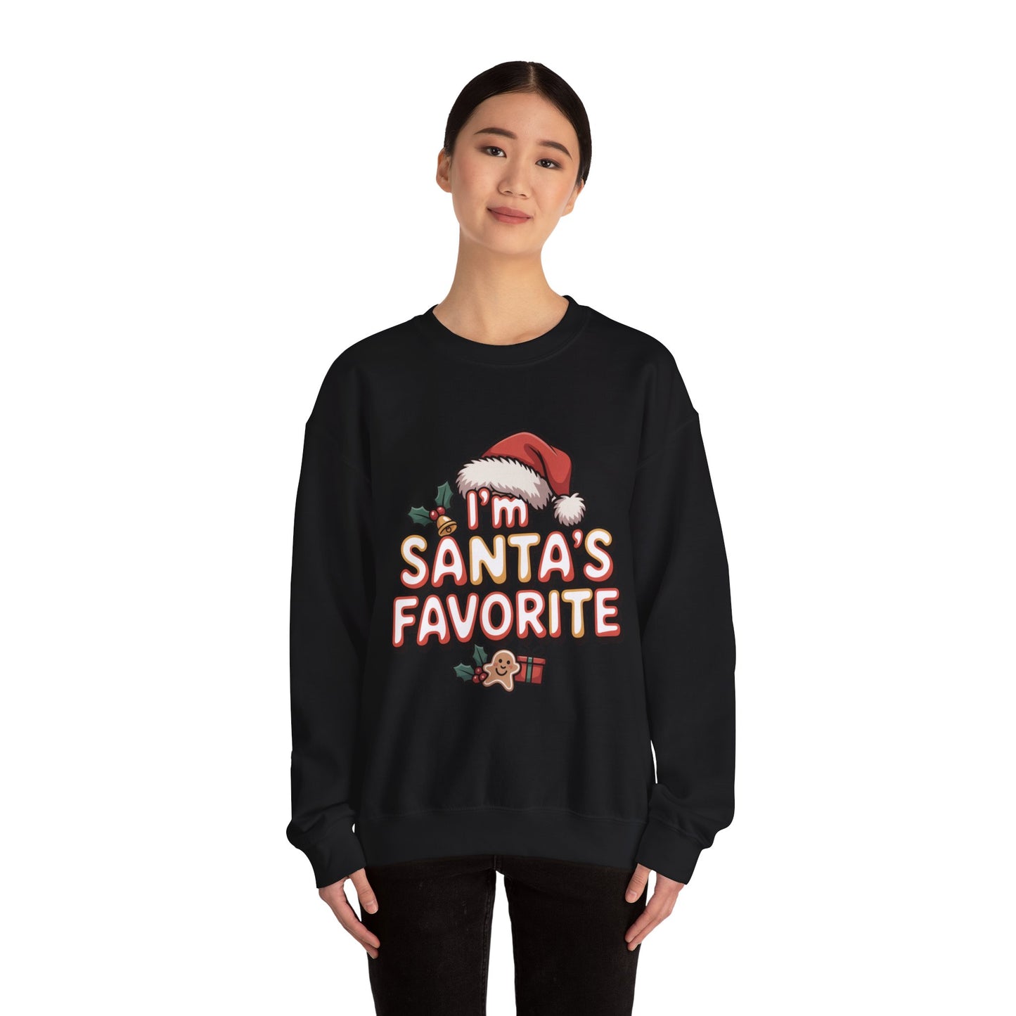Santa's Favorite Crewneck Sweatshirt