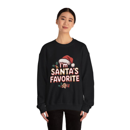 Santa's Favorite Crewneck Sweatshirt