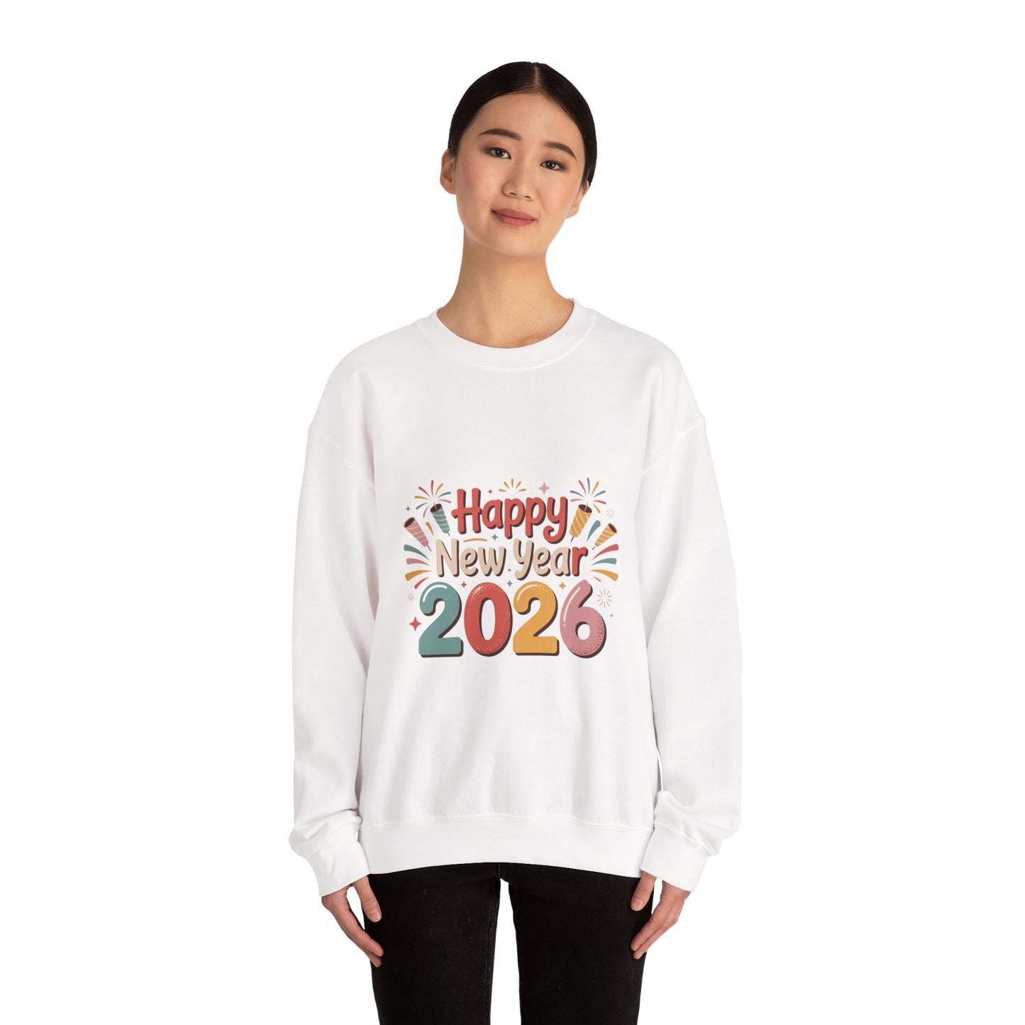 Happy New Year 2026 Crewneck Sweatshirt