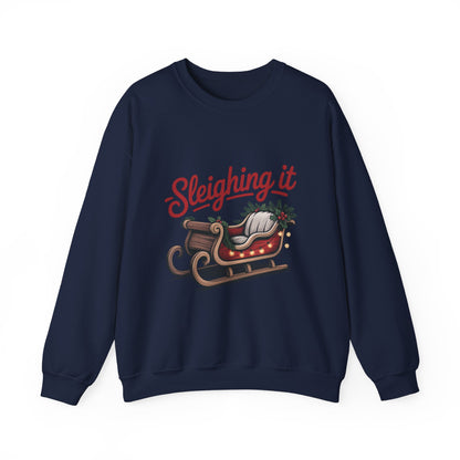 Sleighing It Holiday Sweatshirt