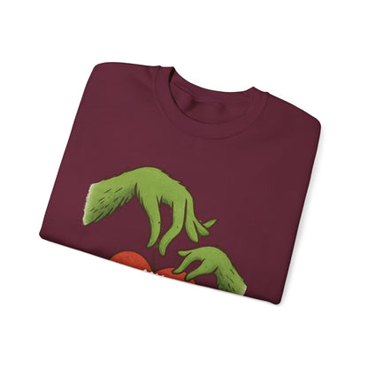Grinch Hands "My Grandkids Stole My Heart" Sweatshirt