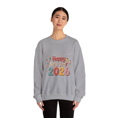 Happy New Year 2026 Crewneck Sweatshirt