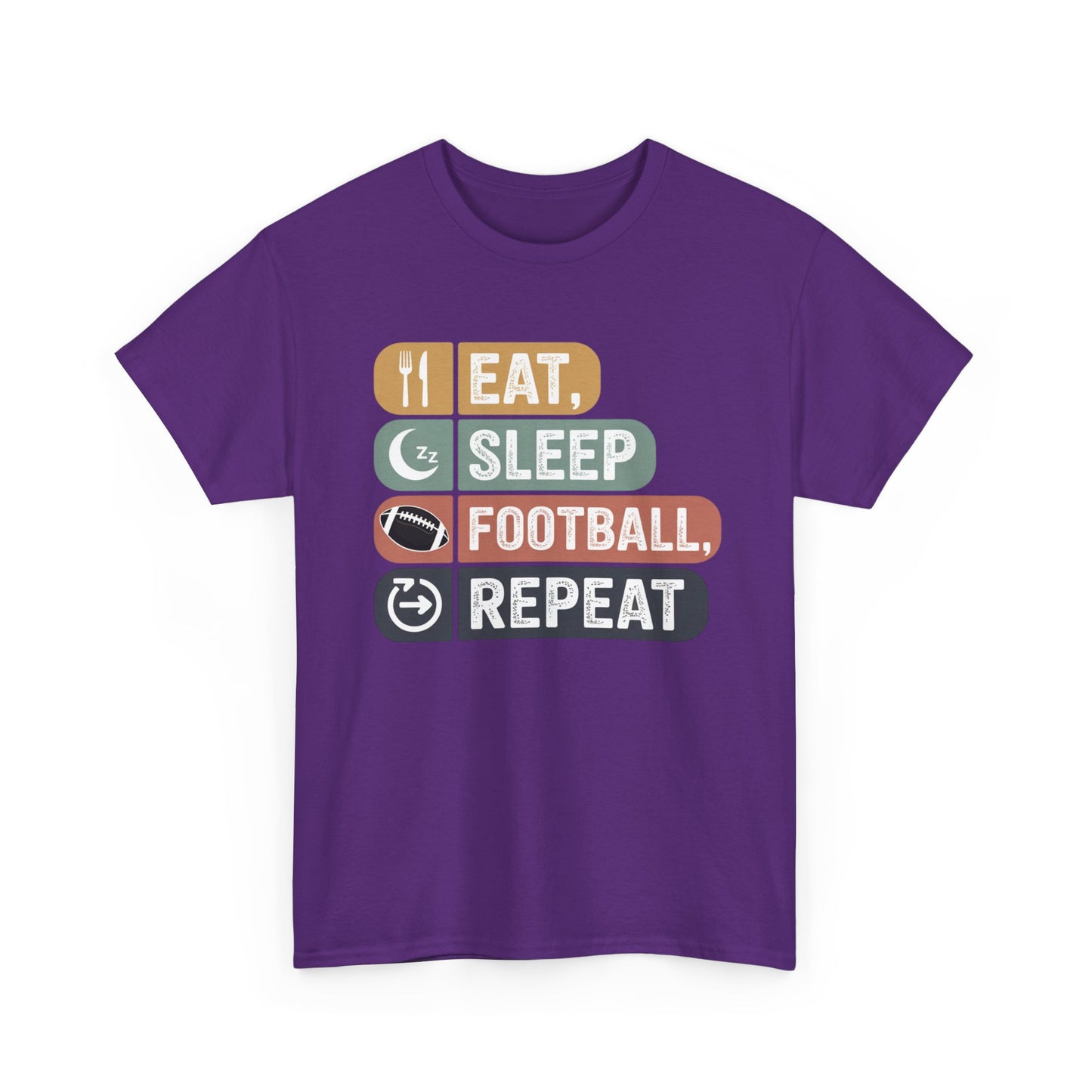 Eat, Sleep, Football, Repeat T-Shirt