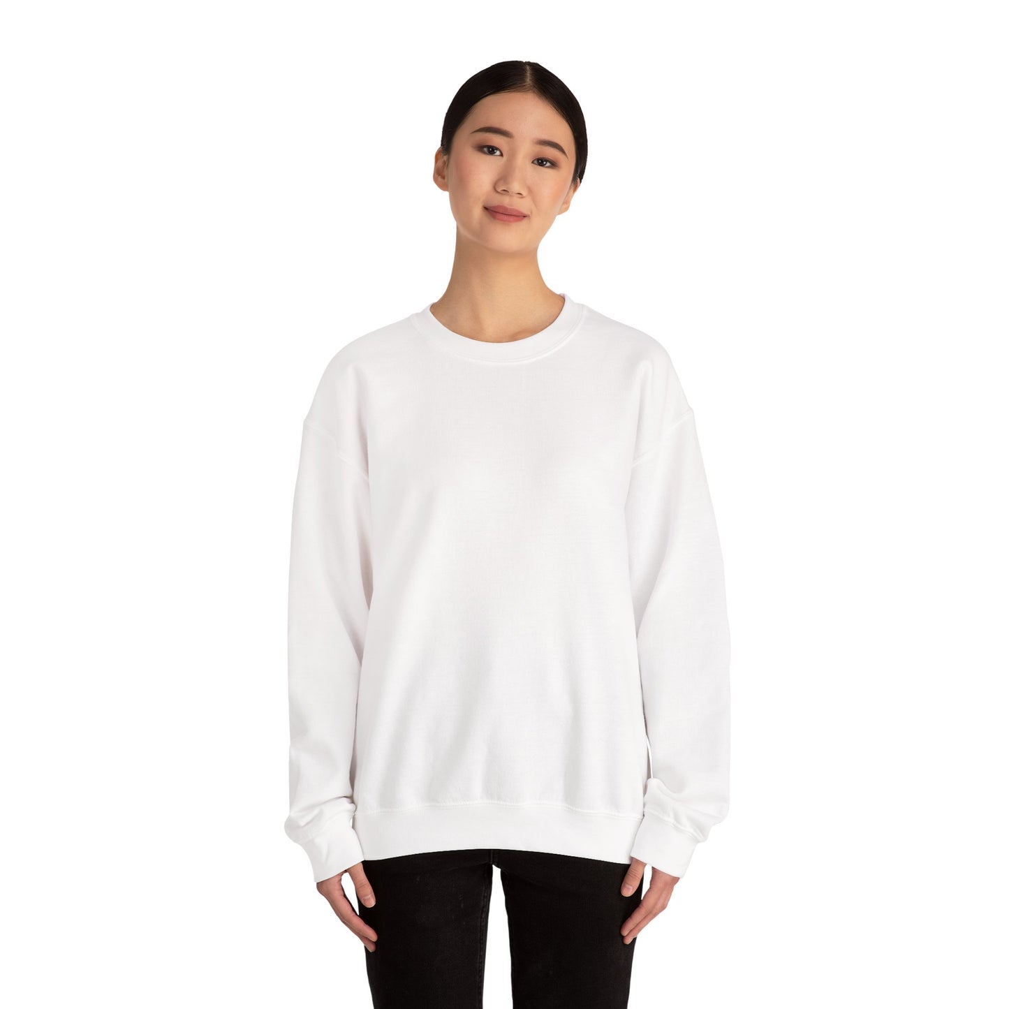 Inspirational "Don't Be Afraid to Live" Crewneck Sweatshirt