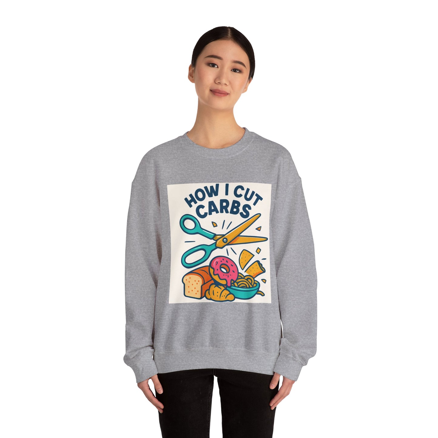 Funny Foodie Crewneck Sweatshirt, How I Cut Carbs Sweatshirt, Unisex Humor Apparel, Gift for Food Lovers, Foodie Fashion, Thanksgiving [...]