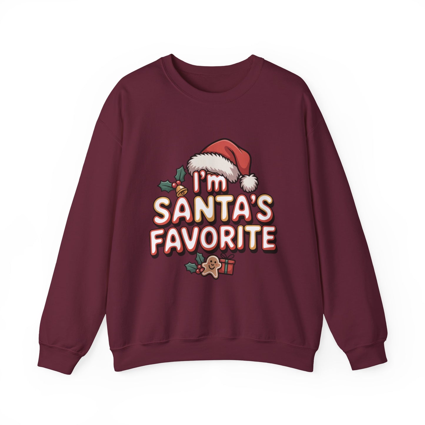 Santa's Favorite Crewneck Sweatshirt