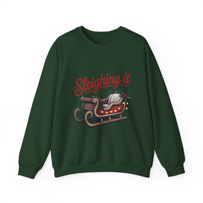 Sleighing It Holiday Sweatshirt