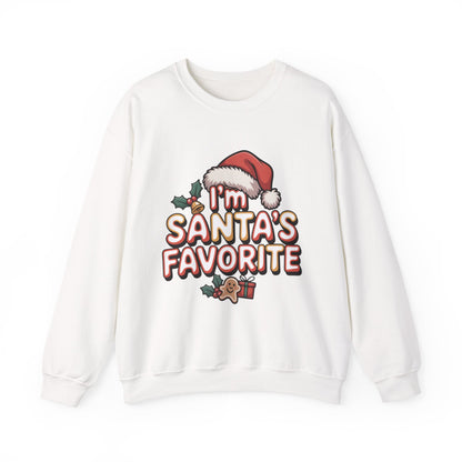 Santa's Favorite Crewneck Sweatshirt