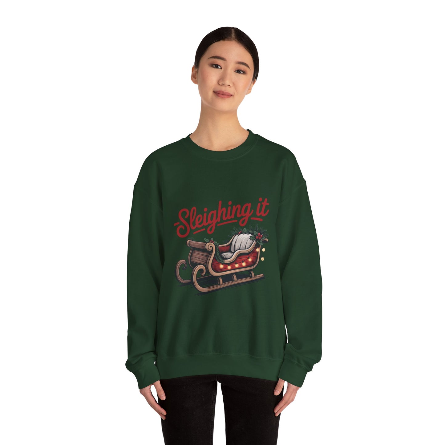 Sleighing It Holiday Sweatshirt