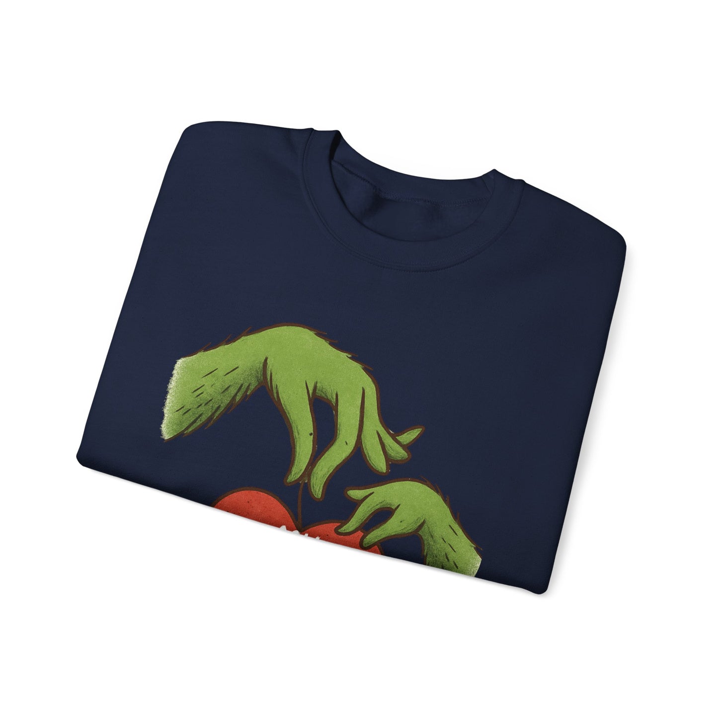 Grinch Hands "My Grandkids Stole My Heart" Sweatshirt