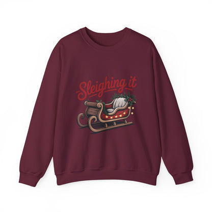 Sleighing It Holiday Sweatshirt