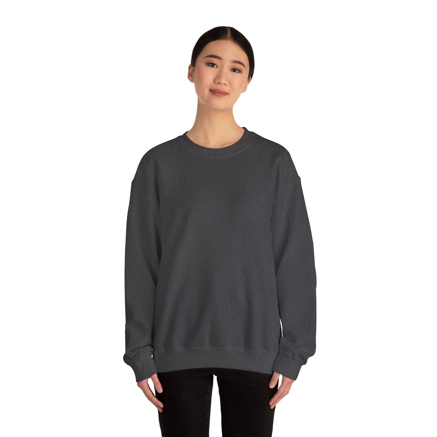 Inspirational "Don't Be Afraid to Live" Crewneck Sweatshirt