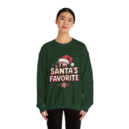 Santa's Favorite Crewneck Sweatshirt