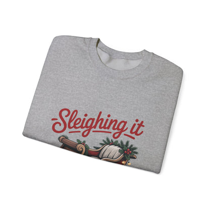 Sleighing It Holiday Sweatshirt