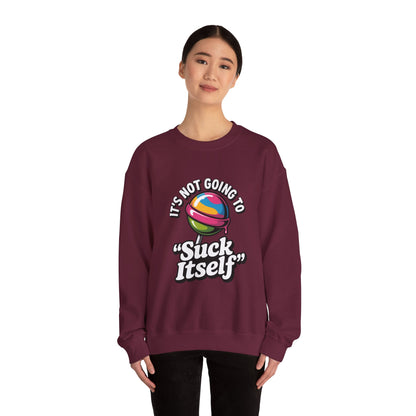 Humorous Unisex Sweatshirt with Quirky Quote