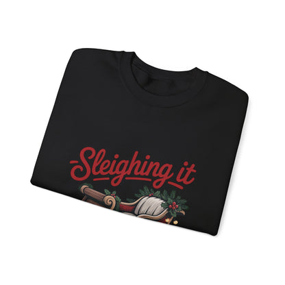 Sleighing It Holiday Sweatshirt