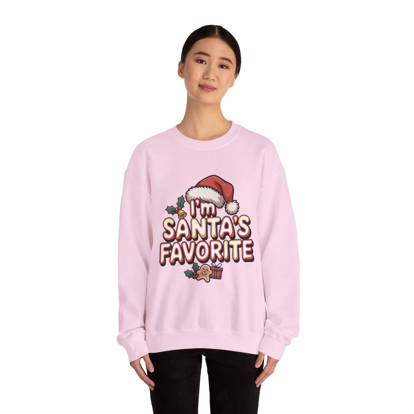 Santa's Favorite Crewneck Sweatshirt