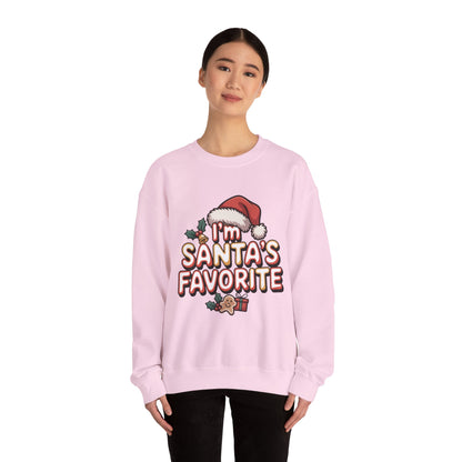 Santa's Favorite Crewneck Sweatshirt