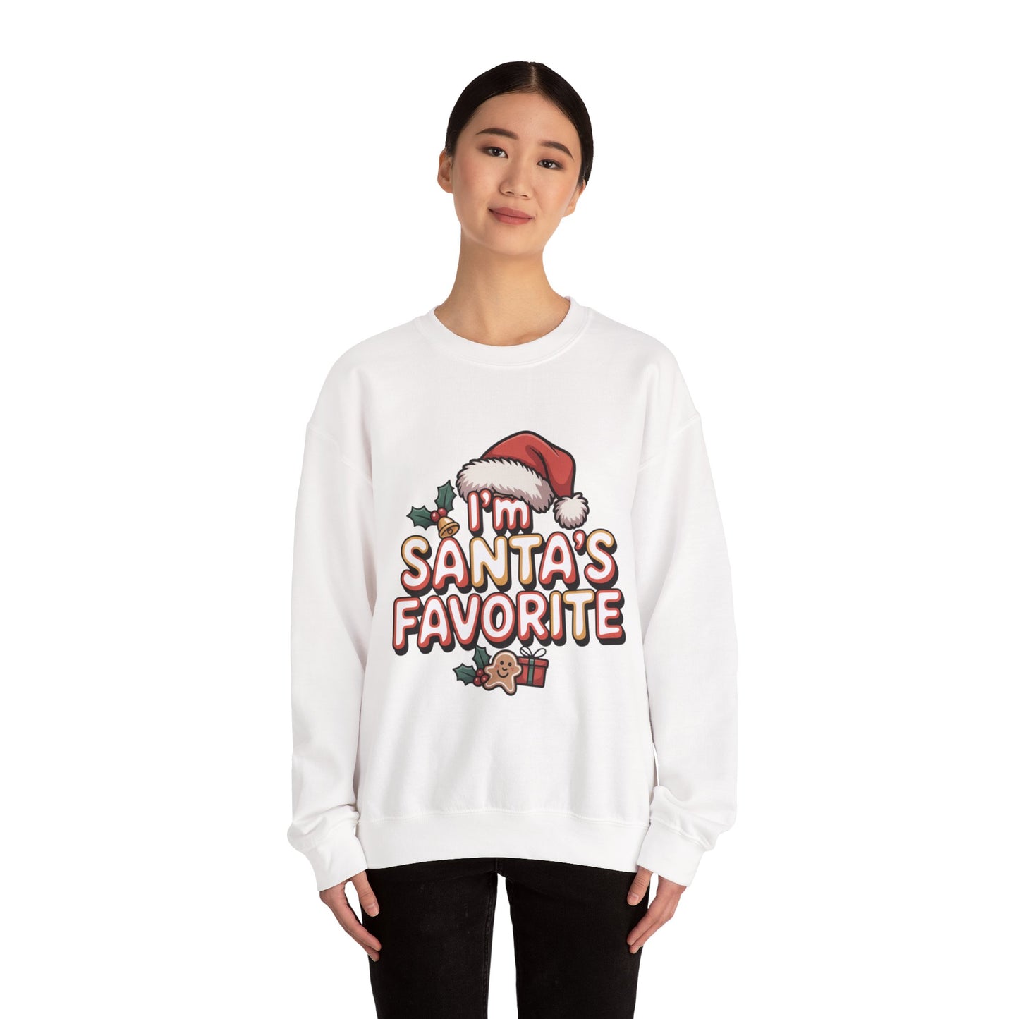 Santa's Favorite Crewneck Sweatshirt