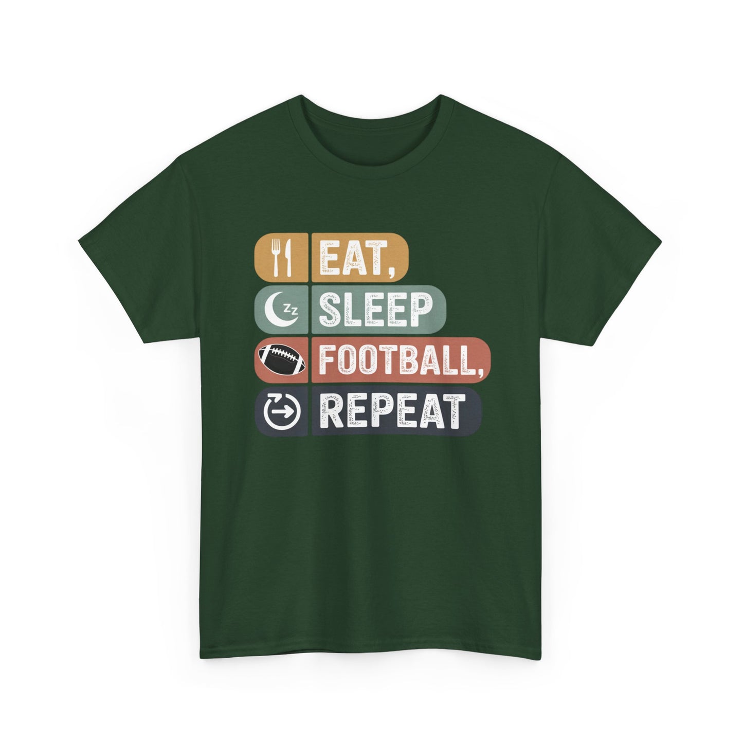 Eat, Sleep, Football, Repeat T-Shirt