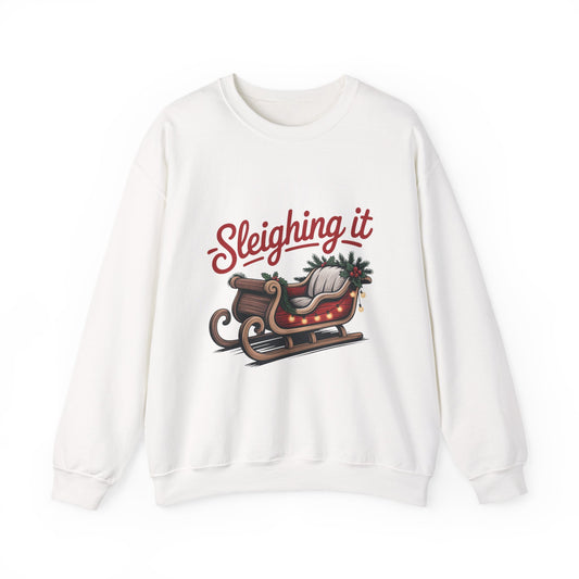 Sleighing It Holiday Sweatshirt