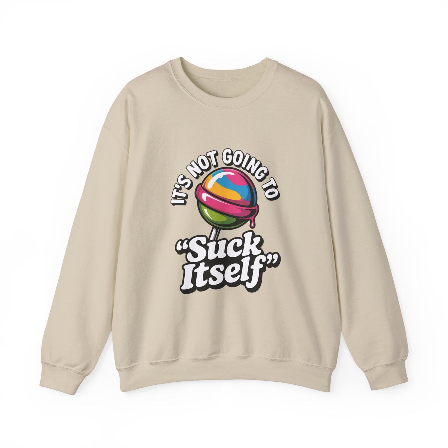 Humorous Unisex Sweatshirt with Quirky Quote
