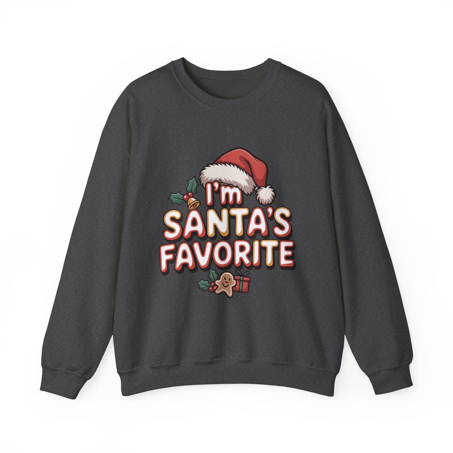 Santa's Favorite Crewneck Sweatshirt
