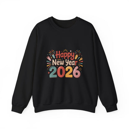 Happy New Year 2026 Crewneck Sweatshirt