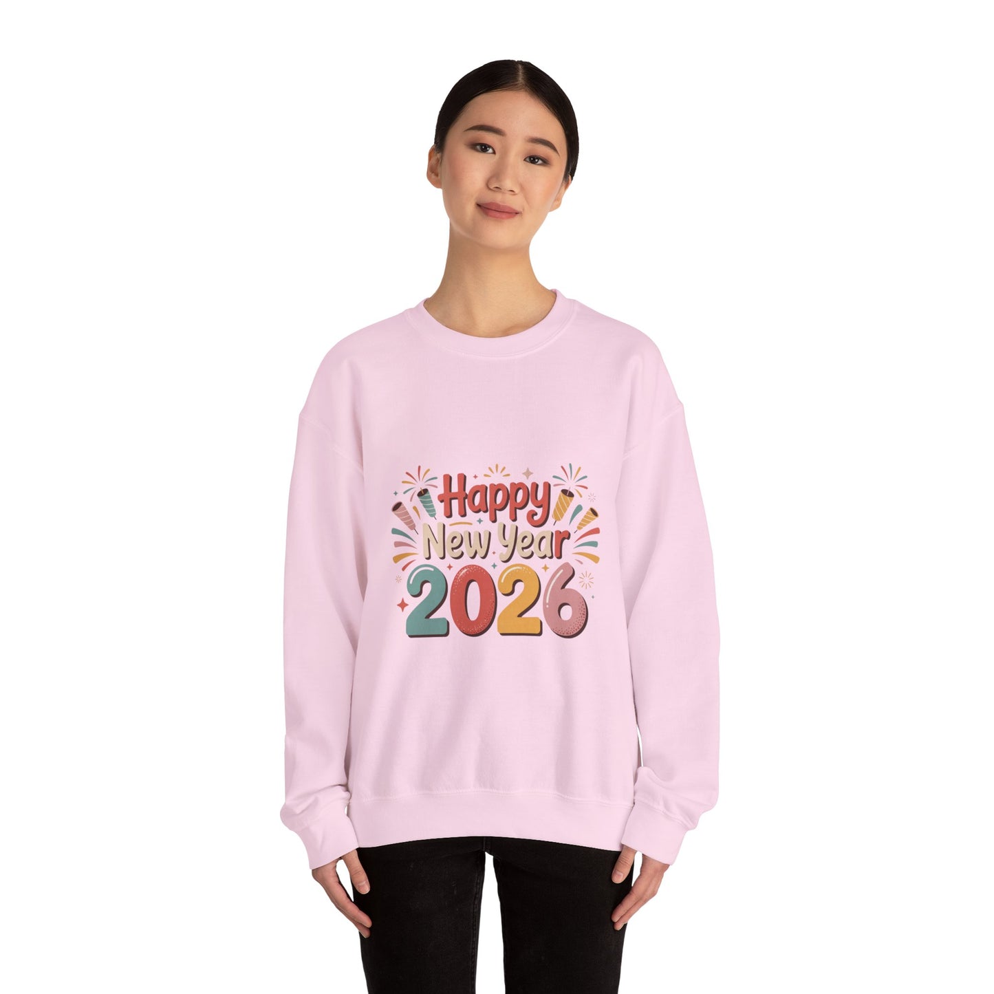 Happy New Year 2026 Crewneck Sweatshirt