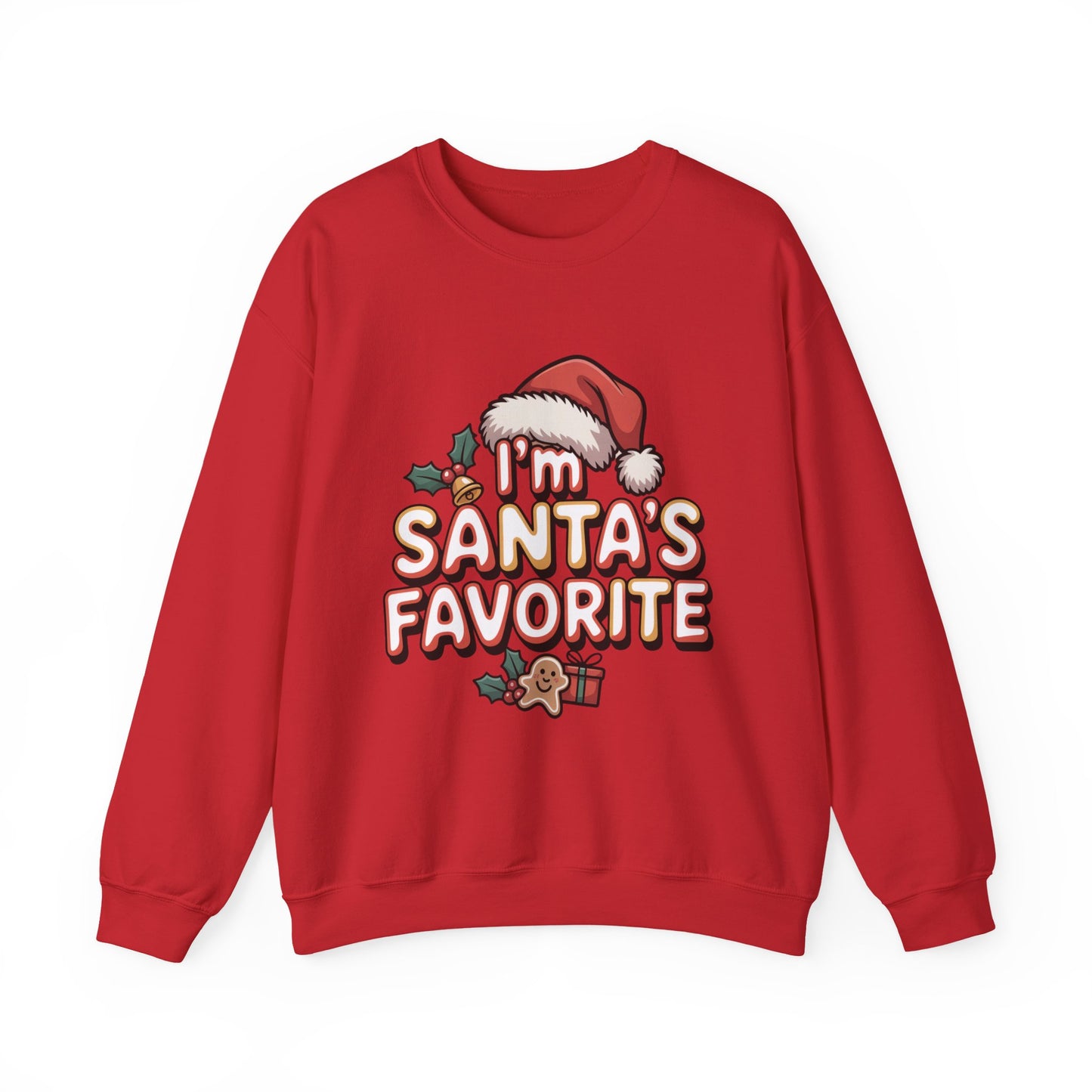 Santa's Favorite Crewneck Sweatshirt