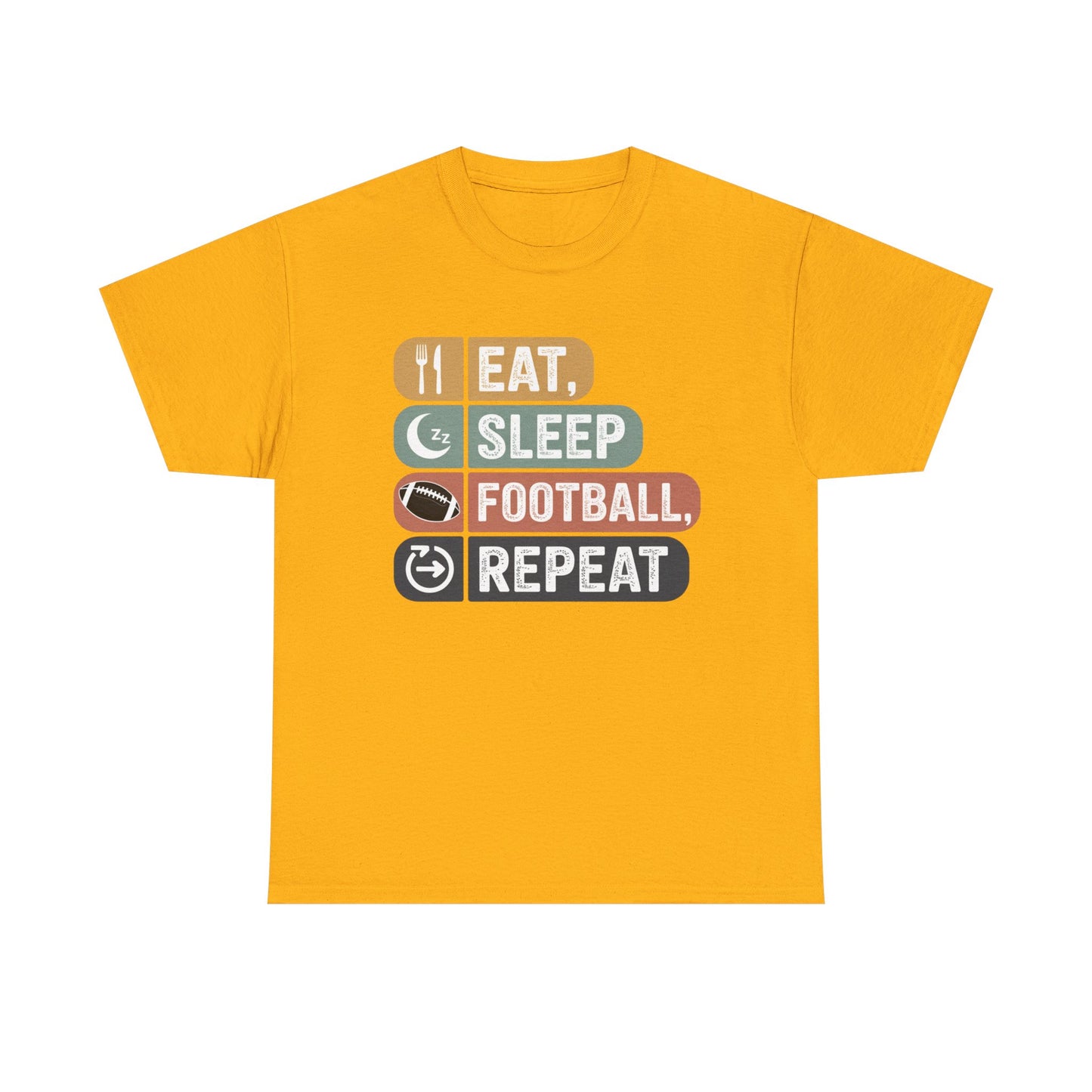 Eat, Sleep, Football, Repeat T-Shirt