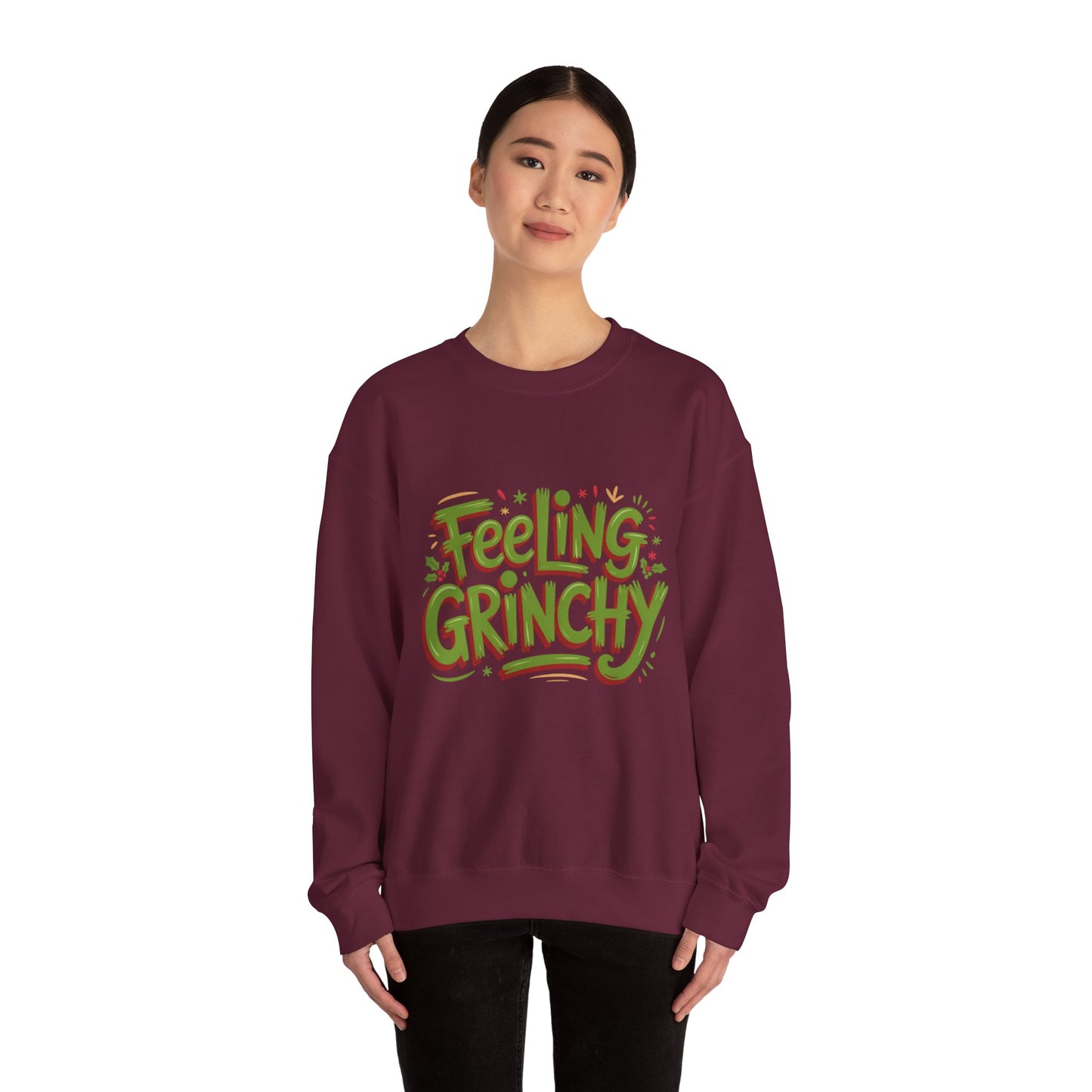Feeling Grinchy Crewneck Sweatshirt