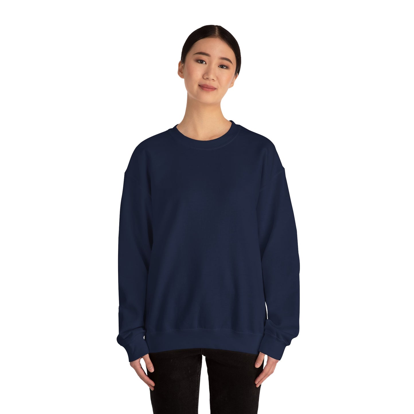 Inspirational "Don't Be Afraid to Live" Crewneck Sweatshirt